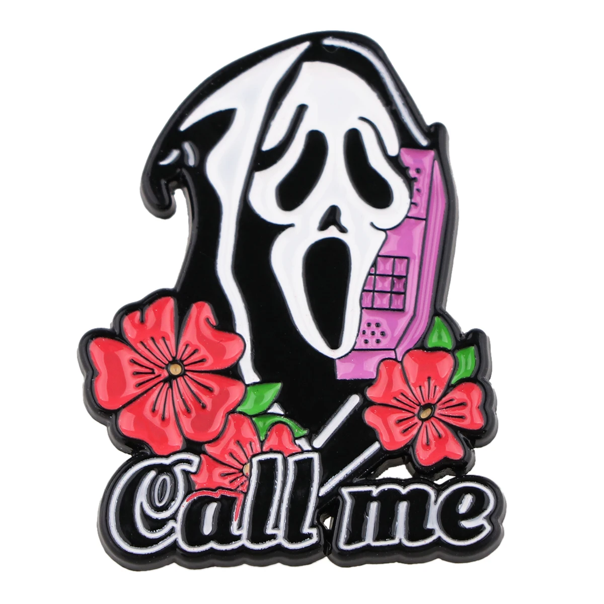 AD1955 Scream Ghost Face Enamel Pin Brooch For Hat Pins Metal Women Brooches On Clothes Badge Backpack Badge Jewelry Accessories
AD1955 Scream Ghost Face Enamel Pin Brooch For Hat Pins Metal Women Brooches On Clothes Badge Backpack Badge Jewelry Accessories