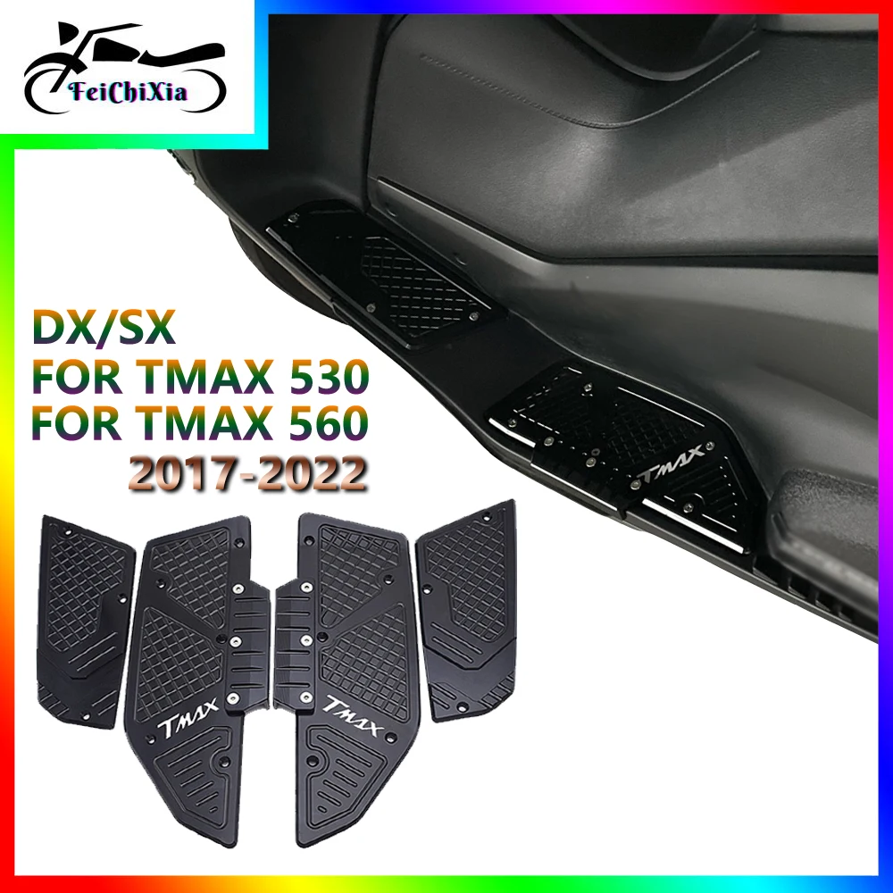 New Motorcycle Footrest Reinforced Pedals For Yamaha TMAX 530 SX T-MAX 530 DX T MAX 560 Anti-skid Foot Pads Pedals 2017-2022
New Motorcycle Footrest Reinforced Pedals For Yamaha TMAX 530 SX T-MAX 530 DX T MAX 560 Anti-skid Foot Pads Pedals 2017-2022