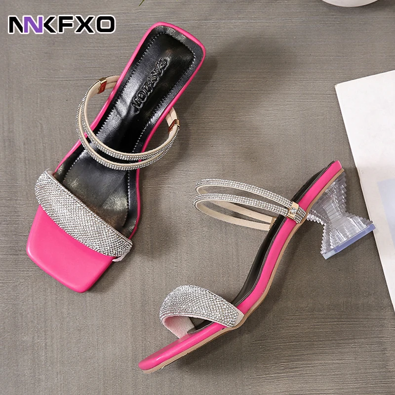 Summer 2022 new High Heel Slippers Women Fashion Crystal Sexy Ladies Shoes Transparent Heel Slippers Women Slides Women
Summer 2022 new High Heel Slippers Women Fashion Crystal Sexy Ladies Shoes Transparent Heel Slippers Women Slides Women