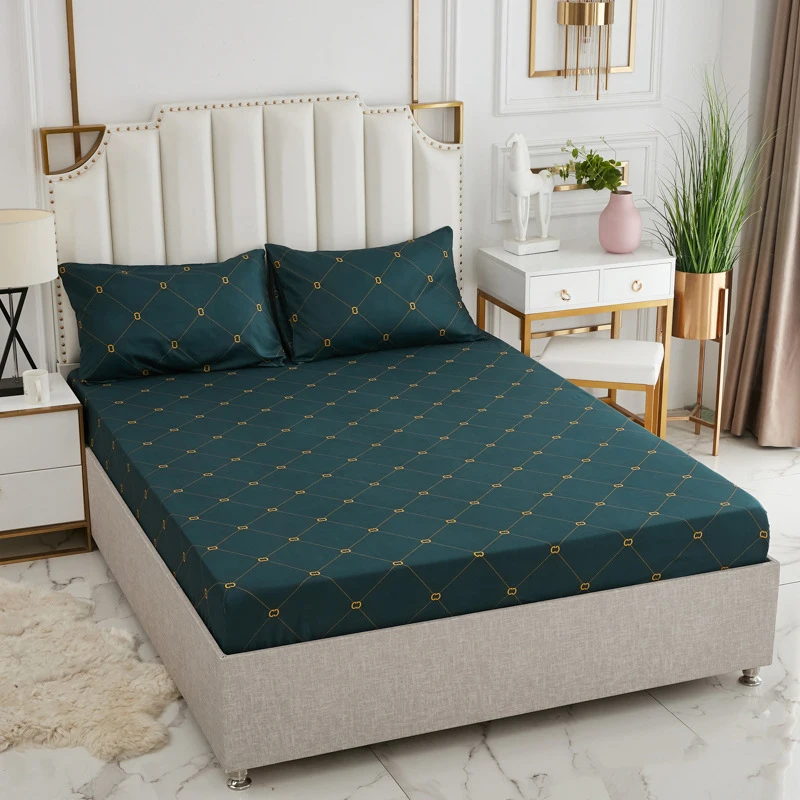 Fitted Sheets With Elastic Band Printing Adjustable Mattress Cover Skin-friendly Polyester Mattress Cover Home Decoration
Fitted Sheets With Elastic Band Printing Adjustable Mattress Cover Skin-friendly Polyester Mattress Cover Home Decoration