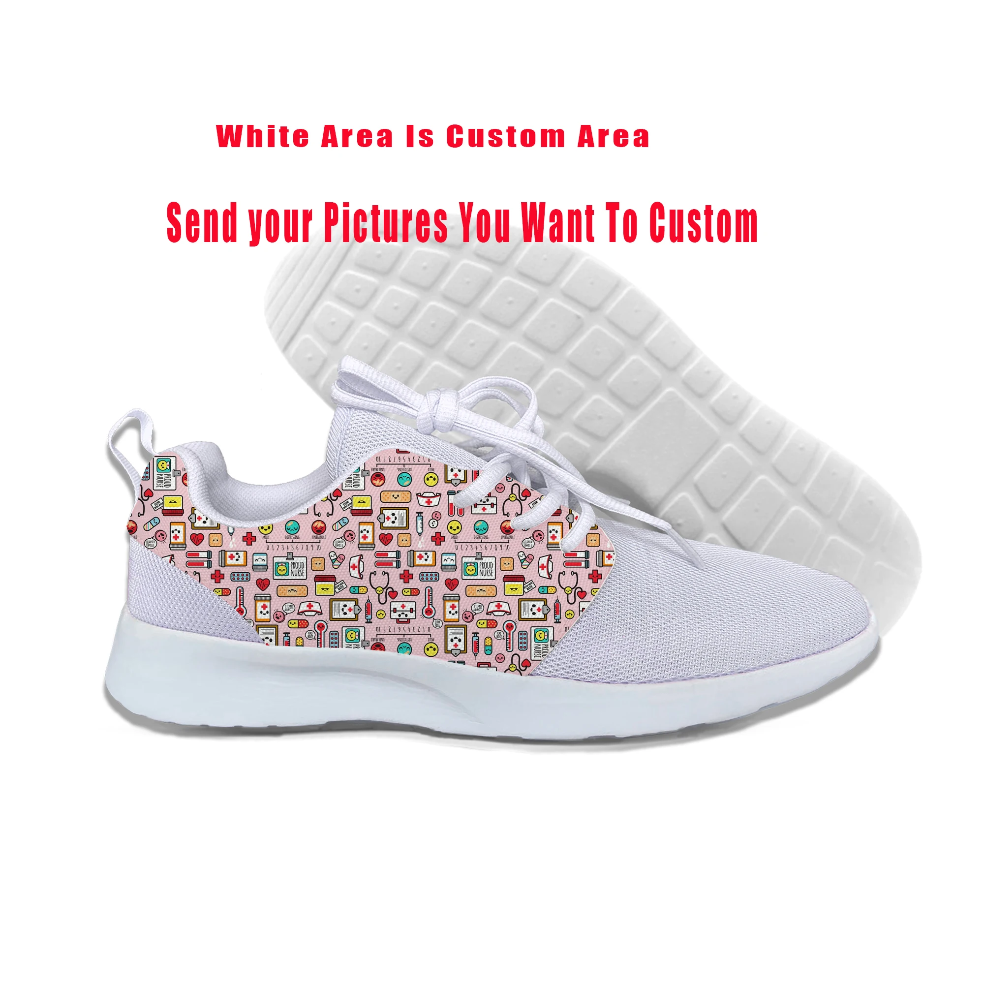Hot Cool Dentists Cartoon Nurse Pattern Lightweight Running Mesh Shoes Men Women Casual Breathable Sneakers Classic Sport Shoes
Hot Cool Dentists Cartoon Nurse Pattern Lightweight Running Mesh Shoes Men Women Casual Breathable Sneakers Classic Sport Shoes