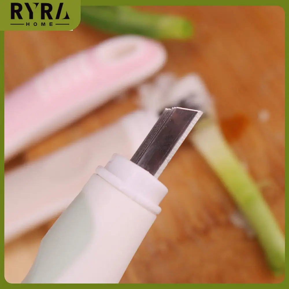 15.5cm Long Scallion Seedling Knife Easy To Clean Texture Is Real Garlic Shredder Sharp Comfortable Arc Handle Quick Shredder 
15.5cm Long Scallion Seedling Knife Easy To Clean Texture Is Real Garlic Shredder Sharp Comfortable Arc Handle Quick Shredder