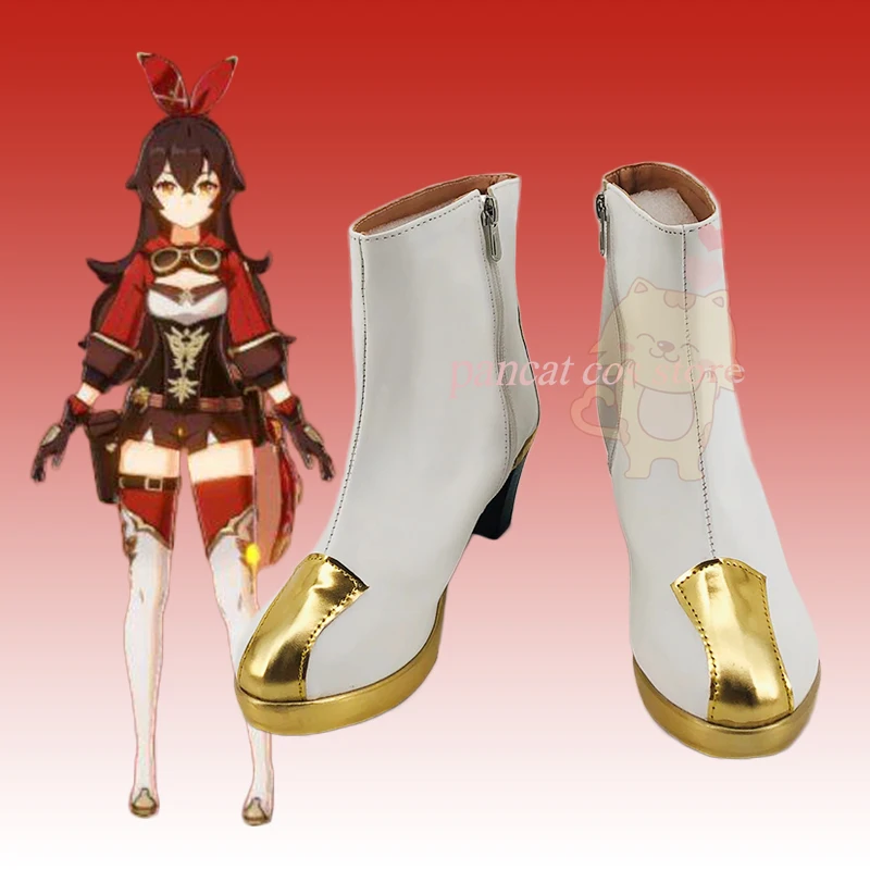 Genshin Impact Amber Costume Shoes Comic Anime Game Cos Long Boots Cosplay Costume Prop Shoes for Con Halloween Party
Genshin Impact Amber Costume Shoes Comic Anime Game Cos Long Boots Cosplay Costume Prop Shoes for Con Halloween Party