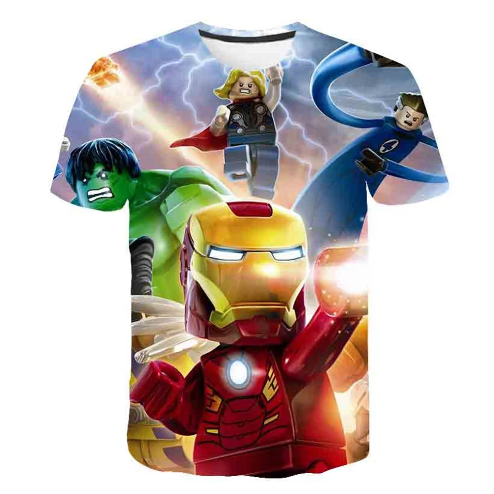 Детские футболки с коротким рукавом, футболки с 3D-принтом из фильма супергероев Marvel для мальчиков и девочек, летние футболки в стиле Харадзю...
Детские футболки с коротким рукавом, футболки с 3D-принтом из фильма супергероев Marvel для мальчиков и девочек, летние футболки в стиле Харадзю...