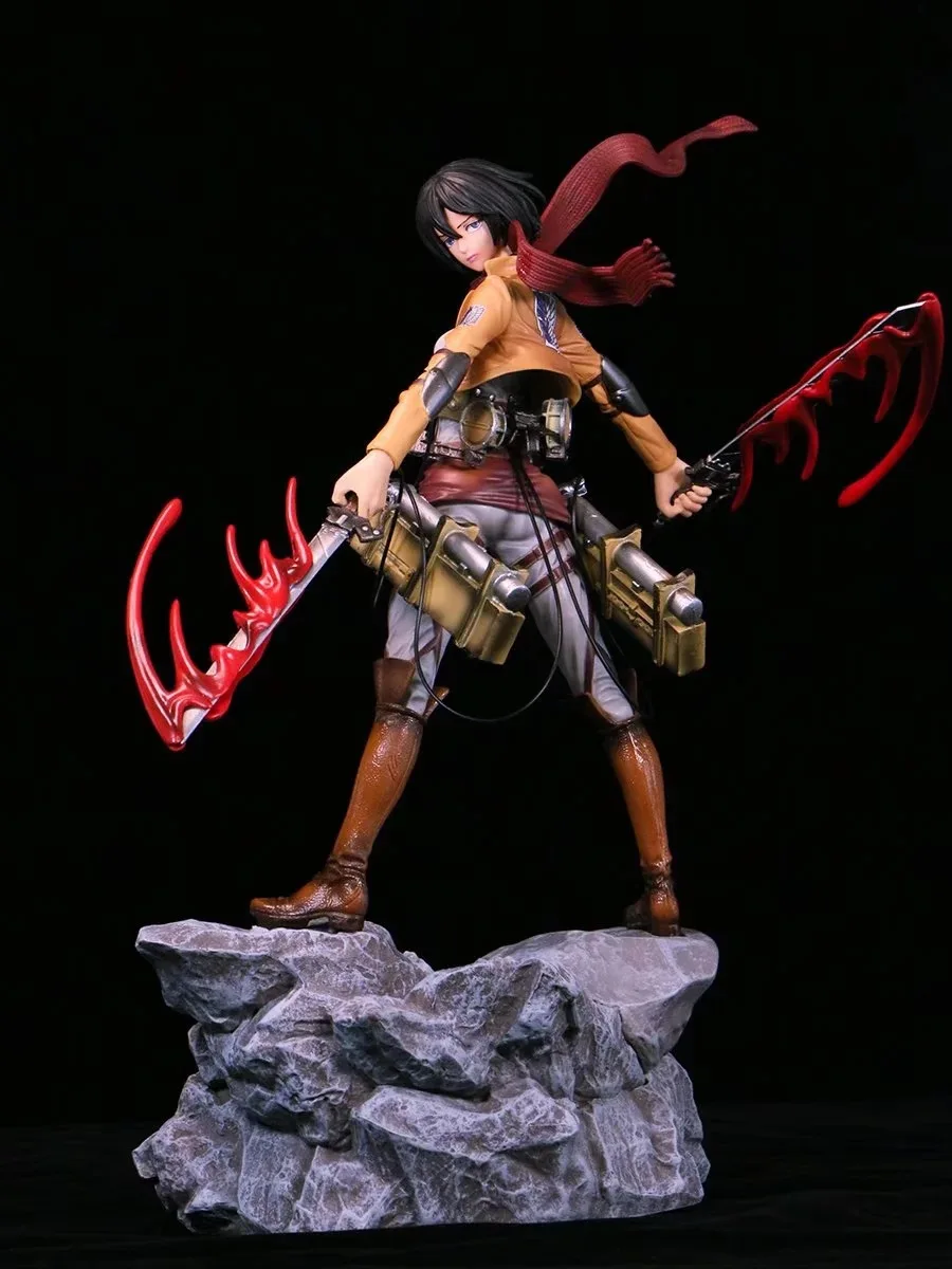35cm Mikasa Ackerman Attack On Titan Anime Figure Rival Shingeki no Kyojin Levi Ackerman Action Figure Collection Model Doll Toy
35cm Mikasa Ackerman Attack On Titan Anime Figure Rival Shingeki no Kyojin Levi Ackerman Action Figure Collection Model Doll Toy