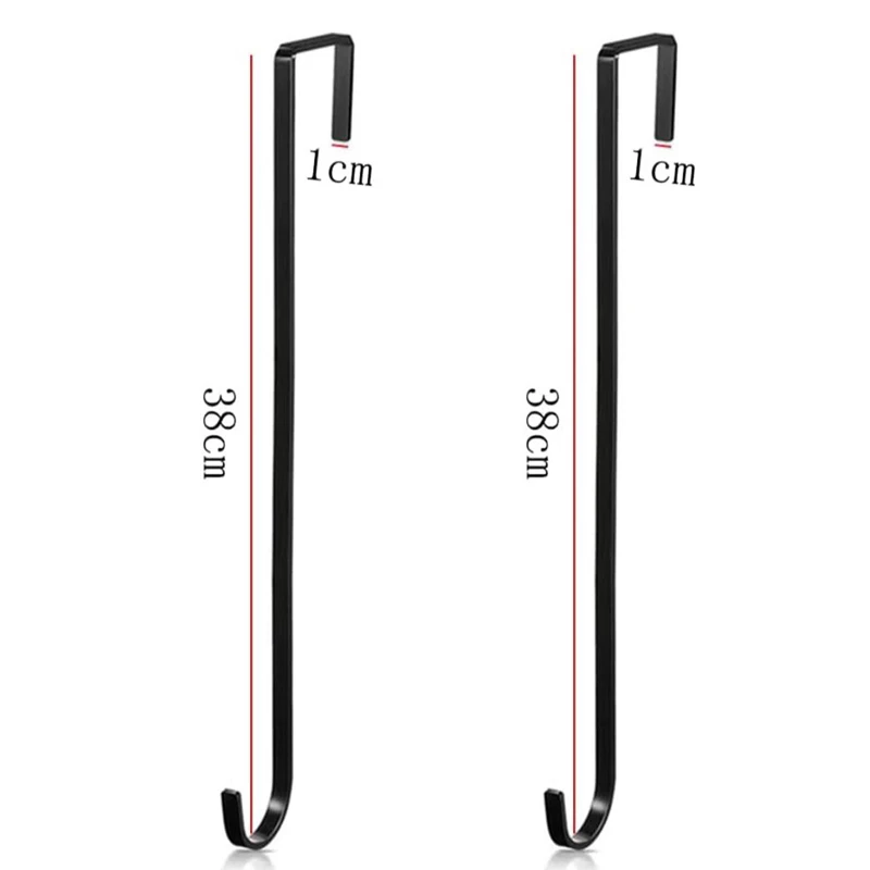 Металлическая вешалка для венка 12/15 дюймов Black
Металлическая вешалка для венка 12/15 дюймов Black