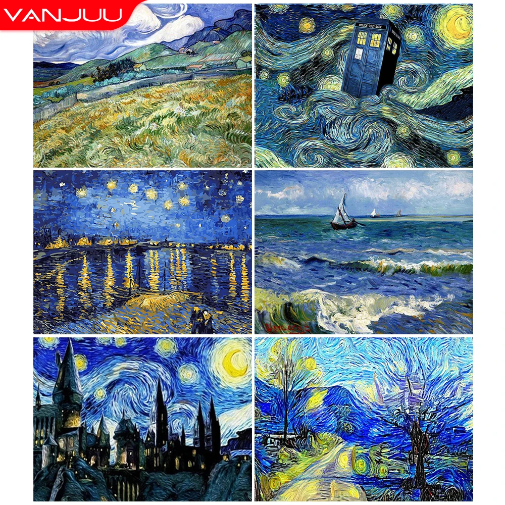 5D Diamond Painting Full Round Dril DIY Starry Diamond Mosaic Landscape Cross Stitch Rhinestone Embroidery Kit Decoration
5D Diamond Painting Full Round Dril DIY Starry Diamond Mosaic Landscape Cross Stitch Rhinestone Embroidery Kit Decoration