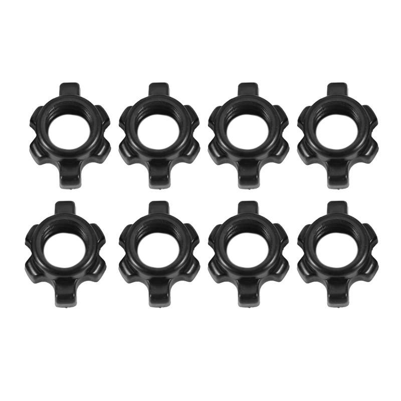 8Pcs Dumbbell Bar Nut Anti-Slip Spinlock Collars Screw Clamps for Dumbell Weight Lifting Fitness Equipments Accessories
8Pcs Dumbbell Bar Nut Anti-Slip Spinlock Collars Screw Clamps for Dumbell Weight Lifting Fitness Equipments Accessories