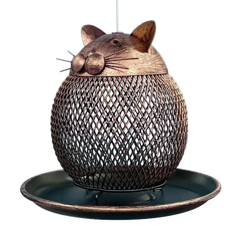 Cat Shaped Hummingbird Feeder Outdoor Bird Feeder Hangable Bird Feeding Bowl Bird Food Dispenser Weather Resistance Bird Feeder
Cat Shaped Hummingbird Feeder Outdoor Bird Feeder Hangable Bird Feeding Bowl Bird Food Dispenser Weather Resistance Bird Feeder