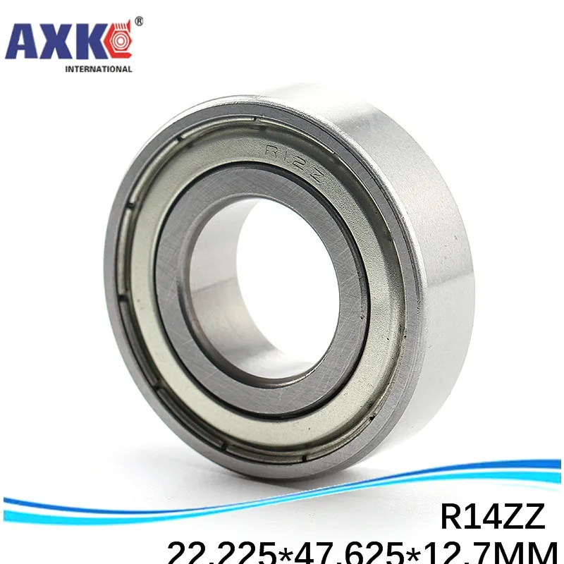 20PCS High Quality ABEC-5 Z2V2 R14ZZ 7/8"x 1-7/8"x 1/2" inch 22.225*47.625*12.7 mm mini shielded ball bearing
20PCS High Quality ABEC-5 Z2V2 R14ZZ 7/8"x 1-7/8"x 1/2" inch 22.225*47.625*12.7 mm mini shielded ball bearing