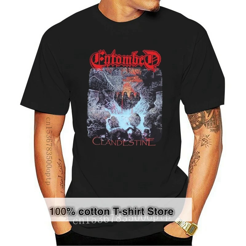 Entombed Clandestineྗ Death Bolt Thrower Unleashed Nihilist Black T Shirt 
Entombed Clandestineྗ Death Bolt Thrower Unleashed Nihilist Black T Shirt