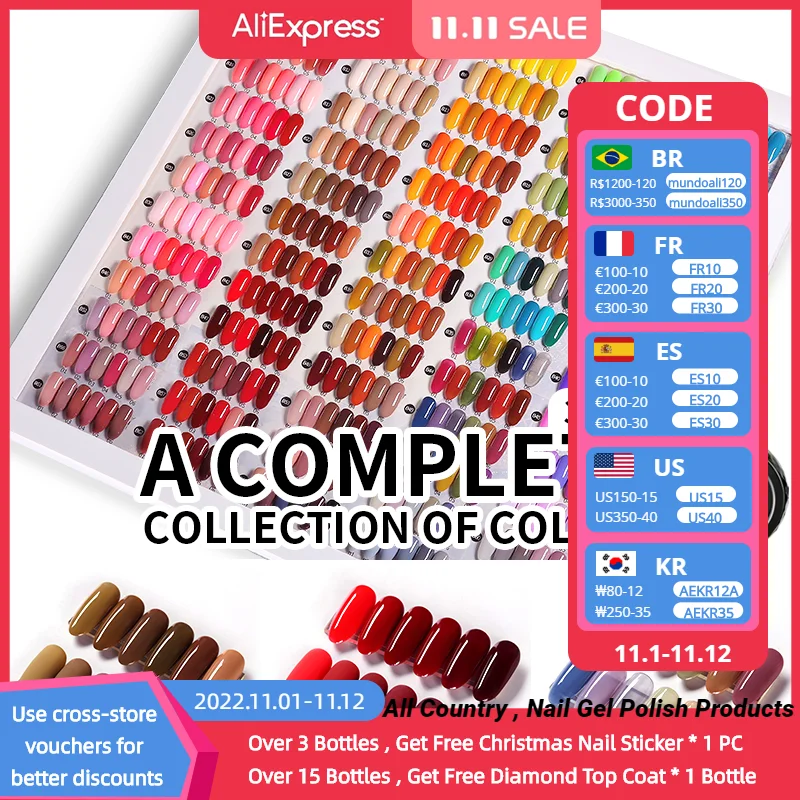 Vendeeni 6 Pcs/Set Gel Nail Polish Set for Nail Art Design Pure And Semitransparent UV 6 Colors Gel Varnish Set Gel Lacquer 15ml
Vendeeni 6 Pcs/Set Gel Nail Polish Set for Nail Art Design Pure And Semitransparent UV 6 Colors Gel Varnish Set Gel Lacquer 15ml