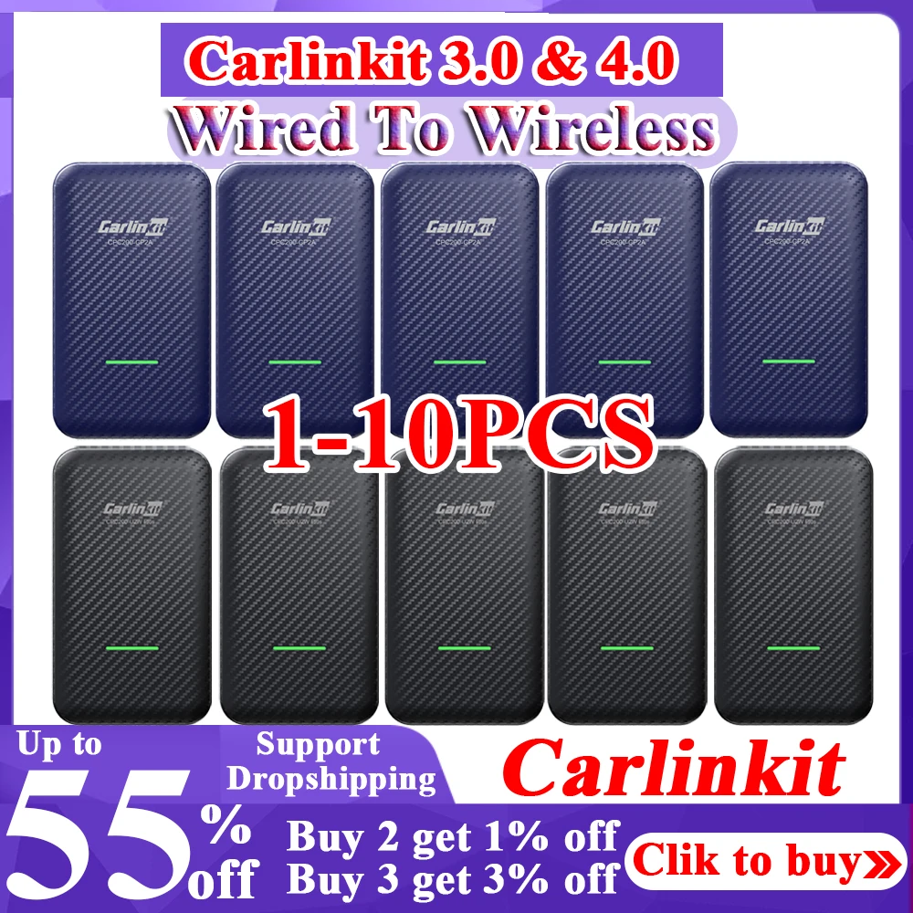 2023 Carlinkit 4.0/3.0 for Wired to Wireless CarPlay Adapter Android Auto Dongle Car Multimedia Player Activator OTA Online
2023 Carlinkit 4.0/3.0 for Wired to Wireless CarPlay Adapter Android Auto Dongle Car Multimedia Player Activator OTA Online