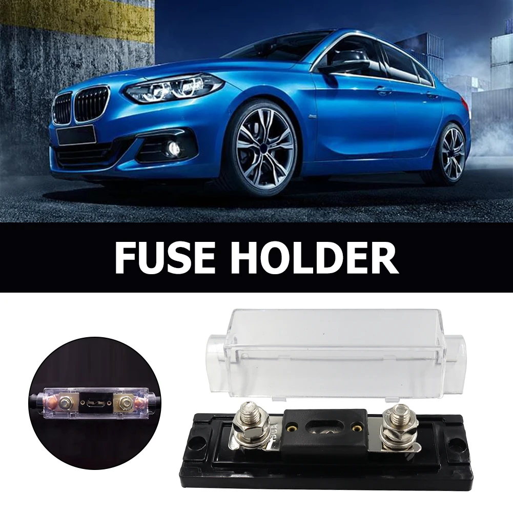 Car Fuse Box Block Holder High Temperature Resistance Auto Fuse Box with 60 80 100 200 250 300A Fuses for Automotive Boat Marine
Car Fuse Box Block Holder High Temperature Resistance Auto Fuse Box with 60 80 100 200 250 300A Fuses for Automotive Boat Marine