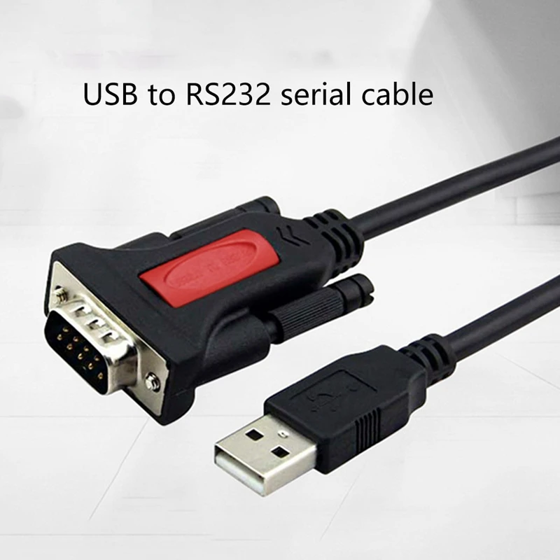 Кабель-переходник с USB на Rs232 9-контактный последовательный адаптер чип Pl2303 для