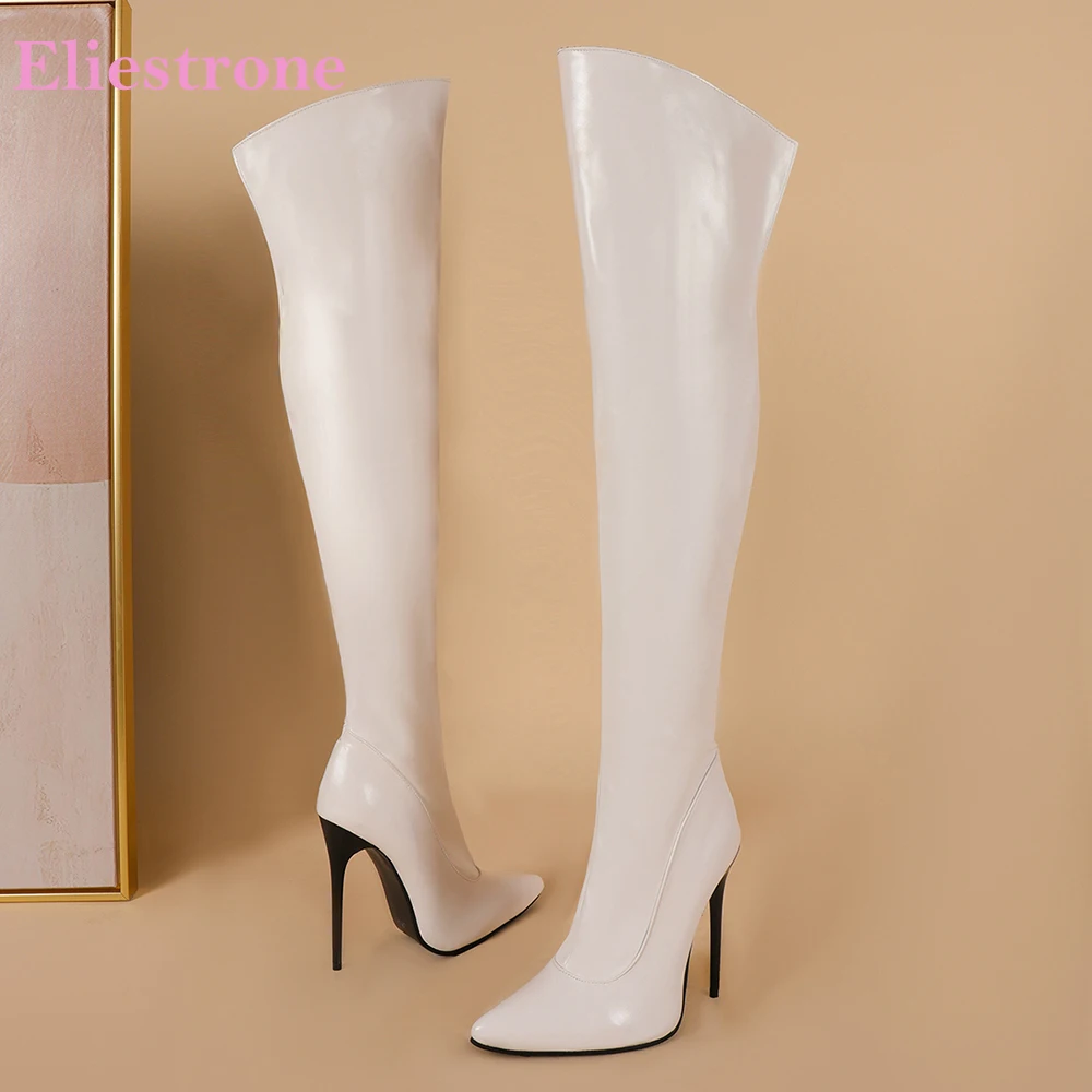 Brand New Fashion White Black Women Over Kneed High Boots Sexy Pointed Toe High Thin Heel Lady Shoes Plus Big Size 10 43 45 48
Brand New Fashion White Black Women Over Kneed High Boots Sexy Pointed Toe High Thin Heel Lady Shoes Plus Big Size 10 43 45 48