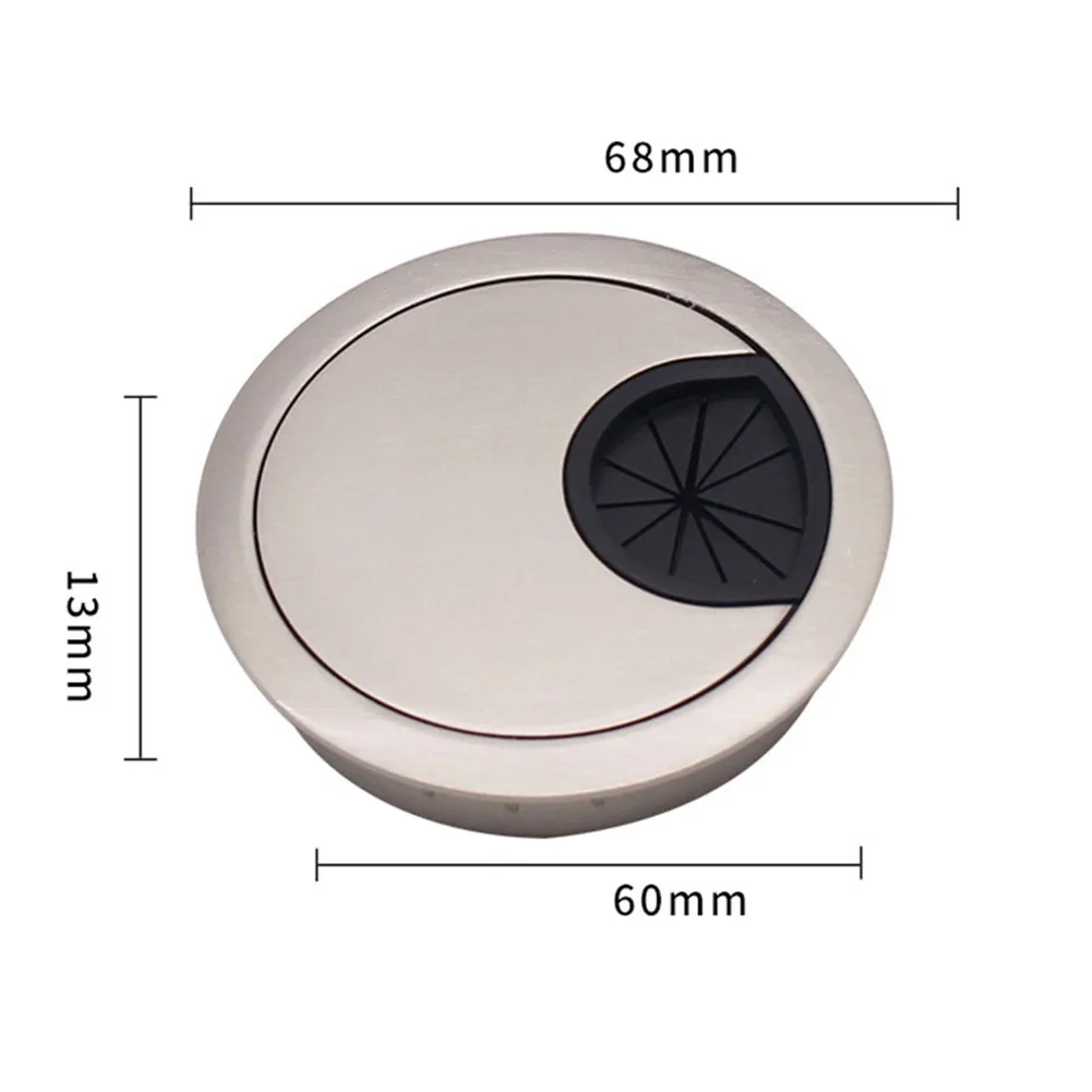 50mm 60mm 80mm Zinc Alloy Desk Metal Grommet Cable Hole Cover Anti Corrosion Designed for Maintaining a Neat Workspace
50mm 60mm 80mm Zinc Alloy Desk Metal Grommet Cable Hole Cover Anti Corrosion Designed for Maintaining a Neat Workspace