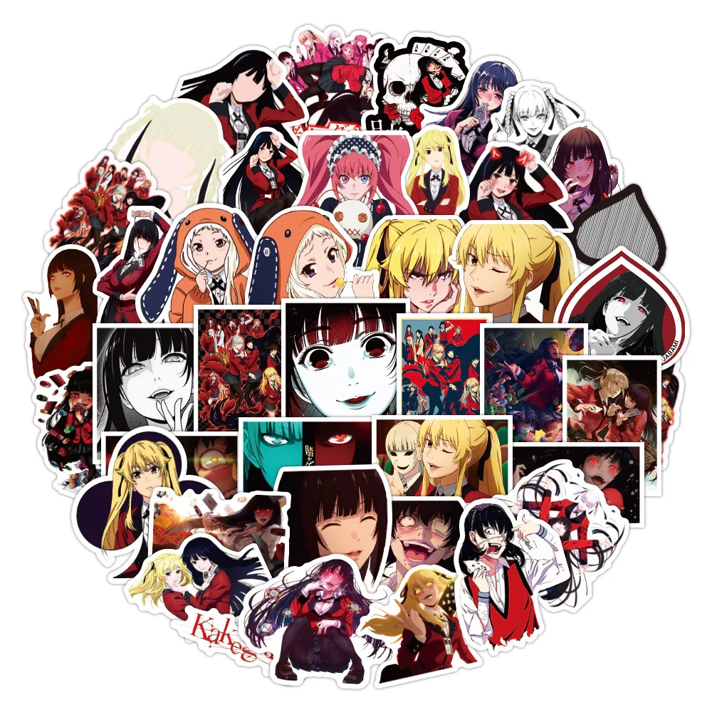 10/30/50PCS Anime Jabami Yumeko Sticker For Luggage Laptop iPad Skateboard Mobile Phone Cup Car Notebook Sticker Wholesale
10/30/50PCS Anime Jabami Yumeko Sticker For Luggage Laptop iPad Skateboard Mobile Phone Cup Car Notebook Sticker Wholesale
