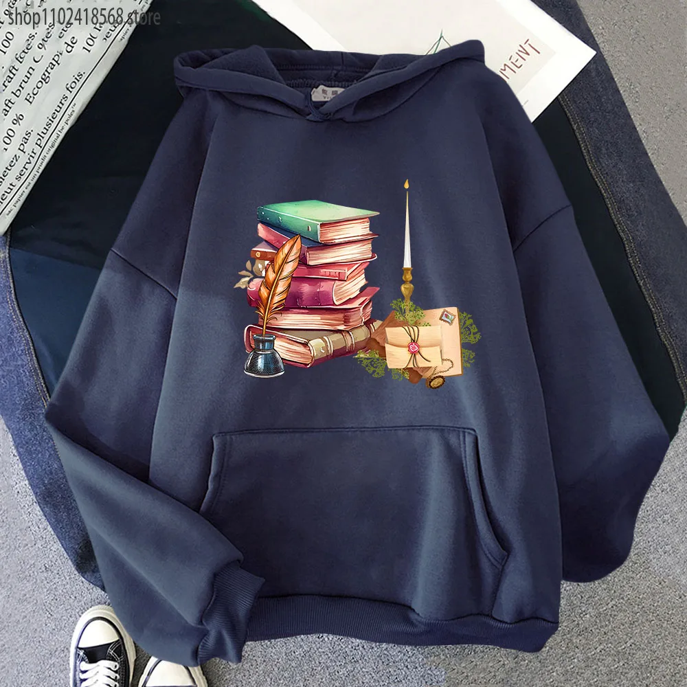 Book Aesthetic Hoodies Loving To Read Clothes for Women Sweatshirt with Hooded Streetwear Men Fleece Pullovers Unisex K Pop Tops
Book Aesthetic Hoodies Loving To Read Clothes for Women Sweatshirt with Hooded Streetwear Men Fleece Pullovers Unisex K Pop Tops