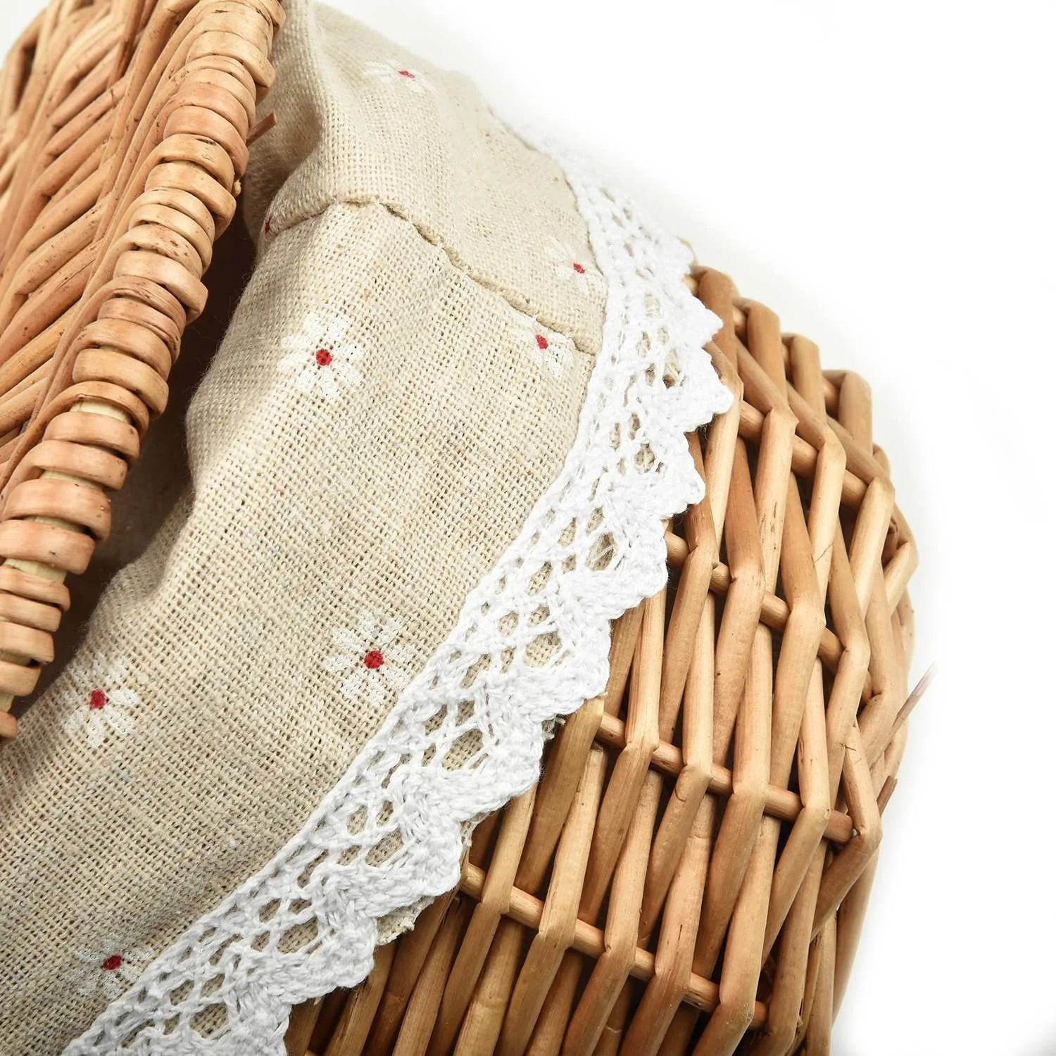 Fashion Style Wicker Basket With Handle Wicker Camping Picnic Basket With Double Lid Shopping Storage Hamper Baskets
Fashion Style Wicker Basket With Handle Wicker Camping Picnic Basket With Double Lid Shopping Storage Hamper Baskets