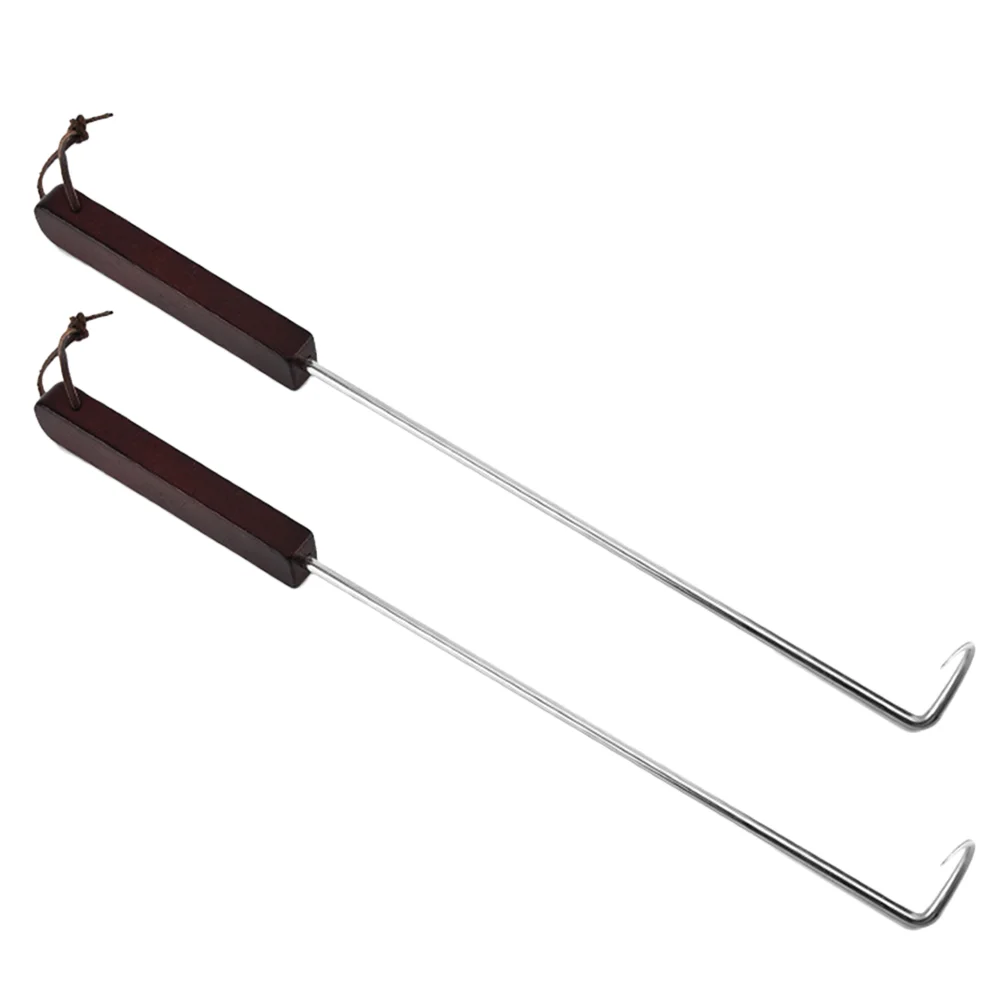 Skewers Bbq Meat Fork Stainless Steel Barbecue Hook Camping Turner Campfire Steak Grilled Sticks Needle Metal Safety Flat
Skewers Bbq Meat Fork Stainless Steel Barbecue Hook Camping Turner Campfire Steak Grilled Sticks Needle Metal Safety Flat