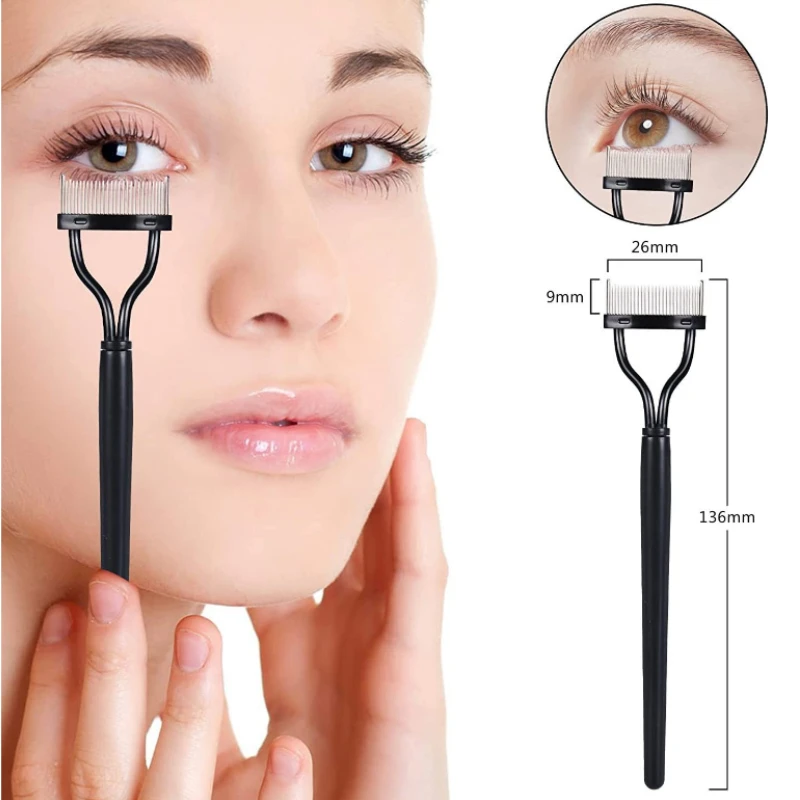 Eyelash Curler Beauty Makeup Lash Separator Foldable Metal Eyelash Brush Comb Mascara Curl Beauty Makeup Cosmetic Tool
Eyelash Curler Beauty Makeup Lash Separator Foldable Metal Eyelash Brush Comb Mascara Curl Beauty Makeup Cosmetic Tool