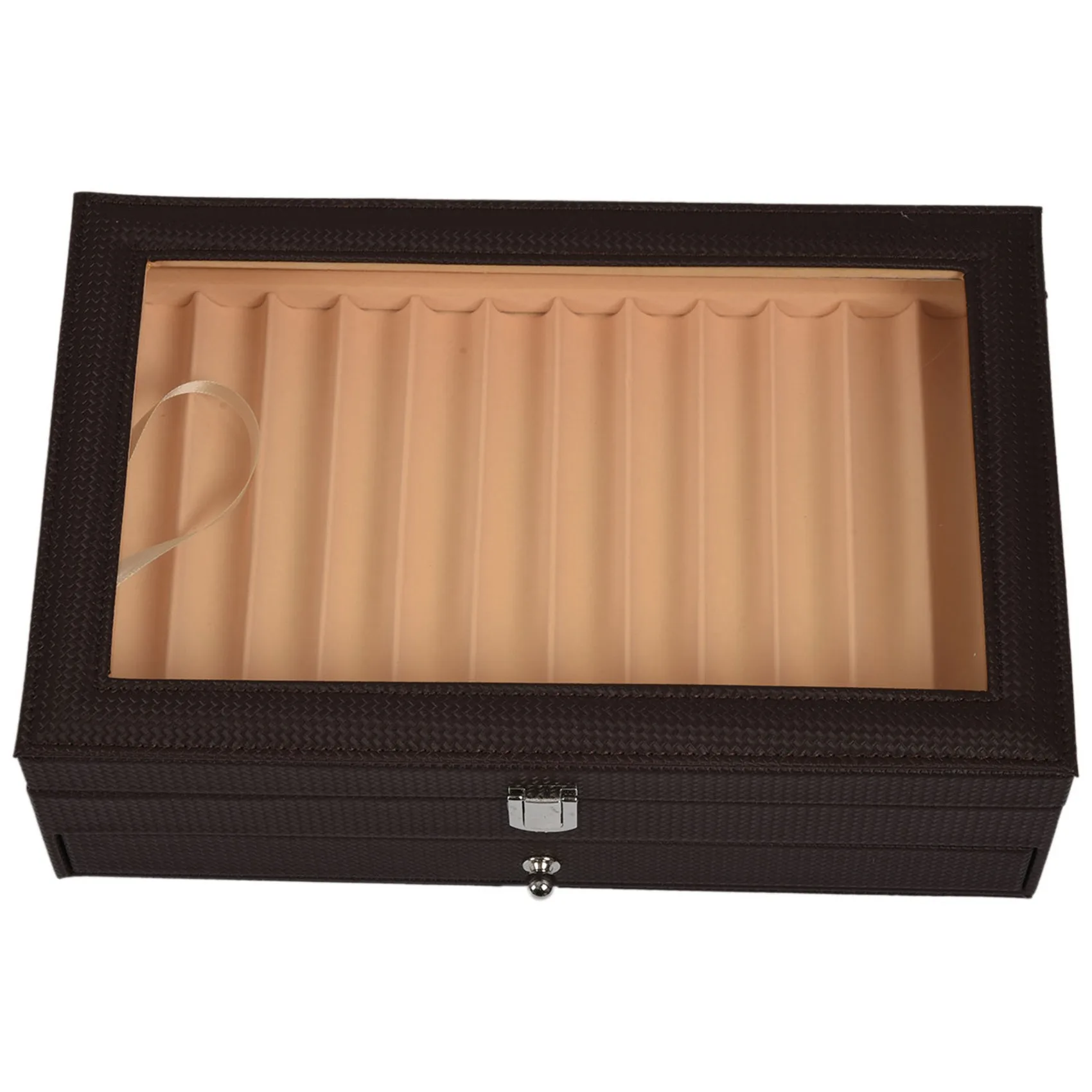24 Pen Fountain Wood Display Case Holder Wooden Pen Box Storage Collector Organizer Box Coffee
24 Pen Fountain Wood Display Case Holder Wooden Pen Box Storage Collector Organizer Box Coffee