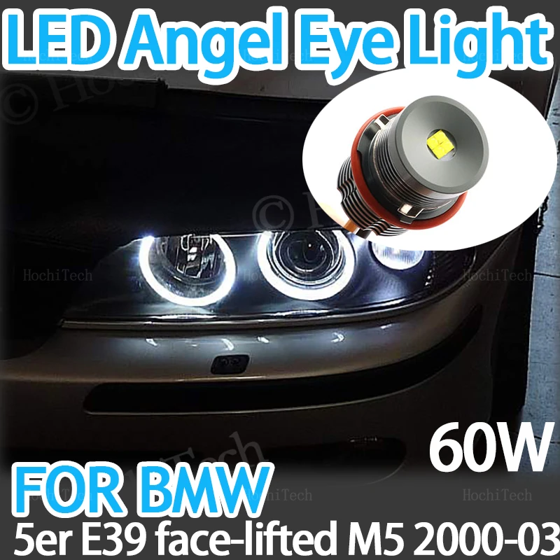 

Angel Eyes LED Halo Marker Lights Bulb Replace For BMW 5 series E39 M5 face-lifted 520i 523i 525i 528i 530i 535i 540i 2000-2003