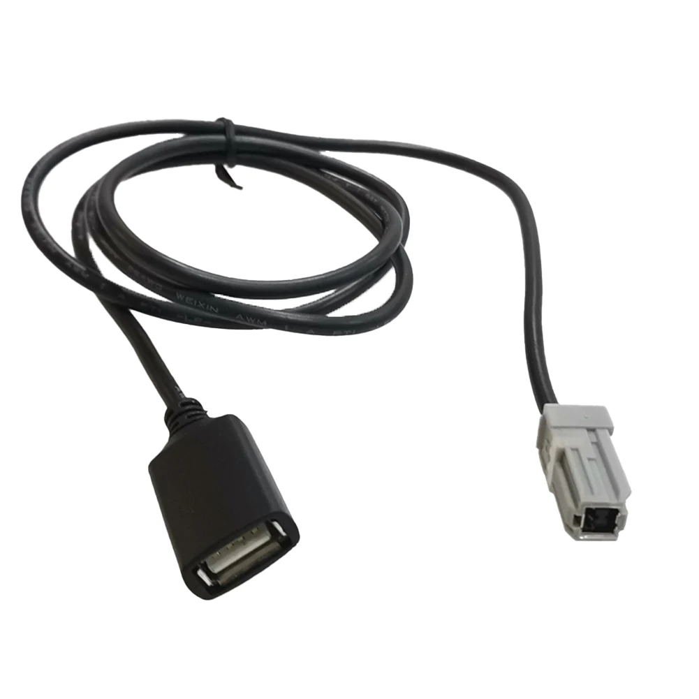 1x 100cm Car Aux Audio For Lexus For Toyota To USB Adapter Correct Connector Direct Installation Durable High Grade
1x 100cm Car Aux Audio For Lexus For Toyota To USB Adapter Correct Connector Direct Installation Durable High Grade