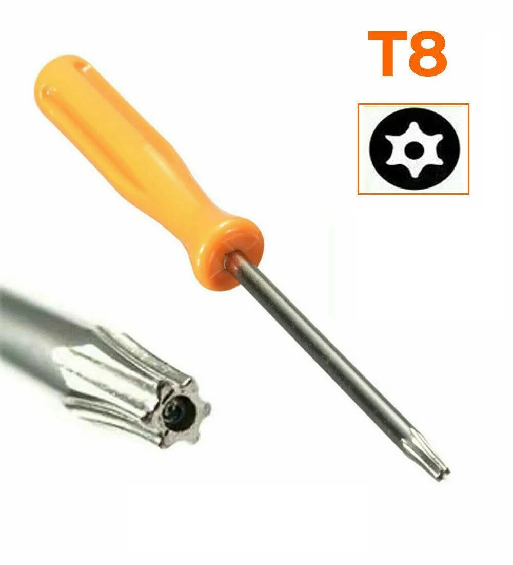 1 Pc 100mm Torx T8 Security Opening Screwdriver Tool For Console Special Screwdriver Hole Repairing Opening Tool Hand Tools
1 Pc 100mm Torx T8 Security Opening Screwdriver Tool For Console Special Screwdriver Hole Repairing Opening Tool Hand Tools