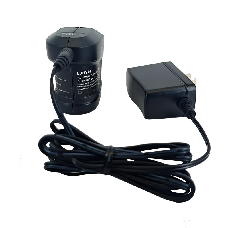 Зарядное устройство LGHY008 для зарядного устройства из никеля роса 7,2-18 в DC9310 DCB105, черная вилка стандарта США
Зарядное устройство LGHY008 для зарядного устройства из никеля роса 7,2-18 в DC9310 DCB105, черная вилка стандарта США