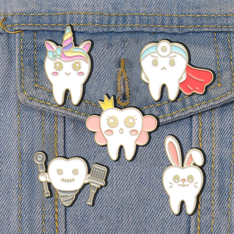 Protect Your Teeth Enamel Pin Fight Against Tooth Decay Dentist Nursing Lapel Badge Rabbit Tooth Brooches Backpack Jewelry Gifts
Protect Your Teeth Enamel Pin Fight Against Tooth Decay Dentist Nursing Lapel Badge Rabbit Tooth Brooches Backpack Jewelry Gifts