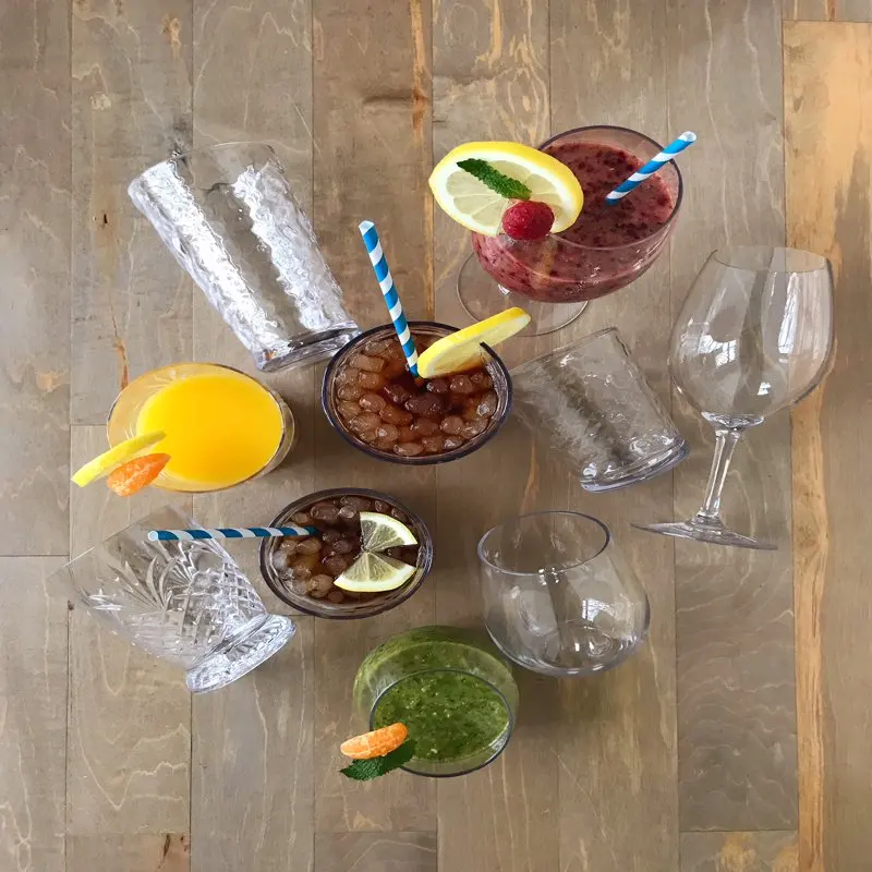 Delightful Tritan BPA Free Wine Glasses, 6-Pack of Crystal-Clear Durable Glasses for Parties or Everyday Use.
Delightful Tritan BPA Free Wine Glasses, 6-Pack of Crystal-Clear Durable Glasses for Parties or Everyday Use.