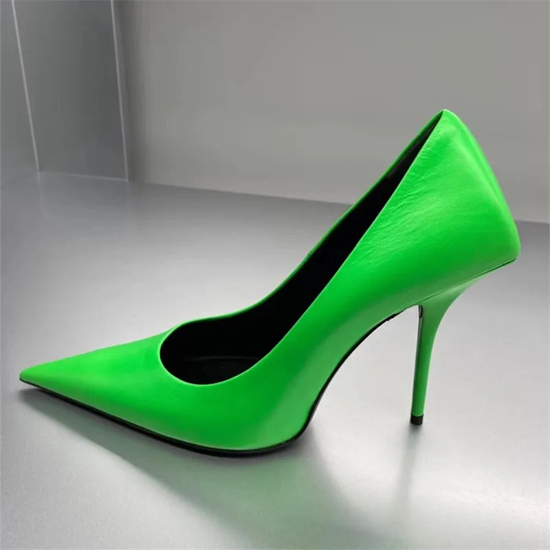 Fashion Green Women Pumps Pointed Toe Sexy Female 8CM High Heels Party Dress Shoes Woman Stiletto Zapatos De Mujer
Fashion Green Women Pumps Pointed Toe Sexy Female 8CM High Heels Party Dress Shoes Woman Stiletto Zapatos De Mujer