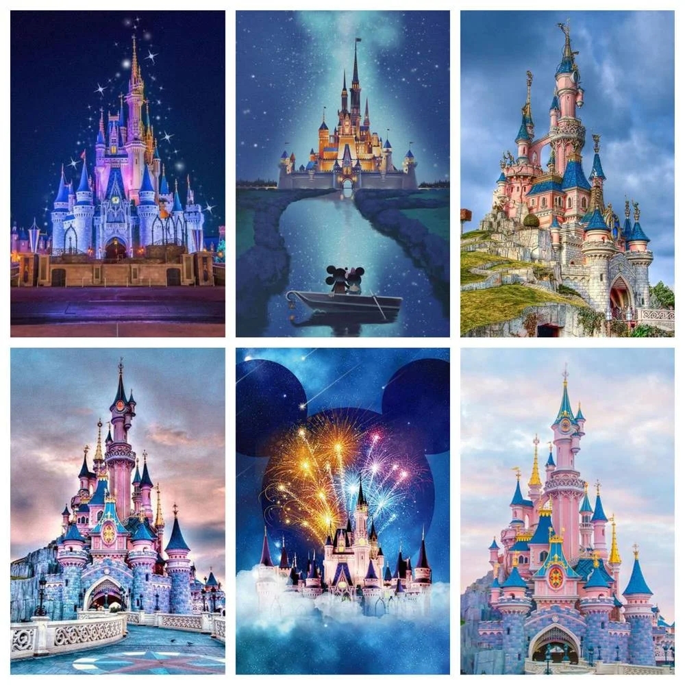 Disney Castle Mickey Mouse Cartoon 5D DIY Diamond Cross Stitch Set Handmade Gifts Children's Home Bedroom Wall Art Decoration
Disney Castle Mickey Mouse Cartoon 5D DIY Diamond Cross Stitch Set Handmade Gifts Children's Home Bedroom Wall Art Decoration