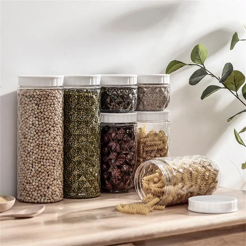 Sealed Grains Storage Box Pp Food Storage Jar Household Transparent Storage Jar Kitchen Accessories Grains Sealed Jar White/blue
Sealed Grains Storage Box Pp Food Storage Jar Household Transparent Storage Jar Kitchen Accessories Grains Sealed Jar White/blue