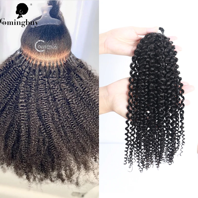 3C 4A Kinky Curly I Tips Extensions Human Hair Brazilian Remy Human Hair Microlinks Curly Human Hair Bundles For Black Woman
3C 4A Kinky Curly I Tips Extensions Human Hair Brazilian Remy Human Hair Microlinks Curly Human Hair Bundles For Black Woman
