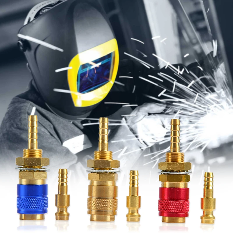 Water Cooled Gas Adapter Quick Connector Fitting For TIG Welding Torch or MIG Welding Torch Plug M6 M8 6mm/8mm
Water Cooled Gas Adapter Quick Connector Fitting For TIG Welding Torch or MIG Welding Torch Plug M6 M8 6mm/8mm
