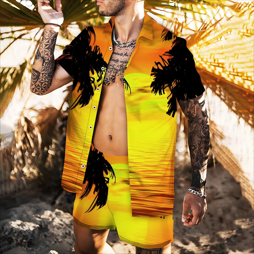 2022 Latest Korean Men's Shirts Beach Shorts Men's Clothing Loose Hip Hop Landscape Styles
2022 Latest Korean Men's Shirts Beach Shorts Men's Clothing Loose Hip Hop Landscape Styles