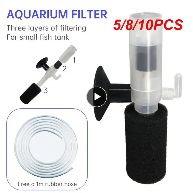 5/8/10PCS Portable Biochemical Sponge Internal Purifier Multi Layer Aquarium Filter Silent Water Pneumatic Filter
5/8/10PCS Portable Biochemical Sponge Internal Purifier Multi Layer Aquarium Filter Silent Water Pneumatic Filter