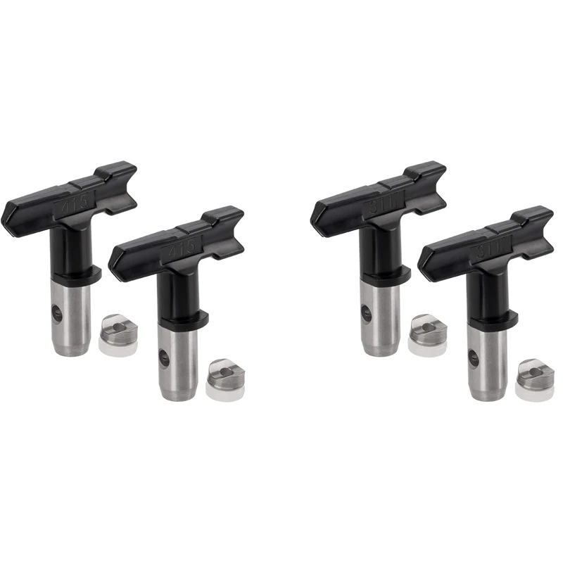 2 PCS Reversible Spray Tip Nozzle, For Airless Paint Spray Airless Sprayer Spraying Machine
2 PCS Reversible Spray Tip Nozzle, For Airless Paint Spray Airless Sprayer Spraying Machine