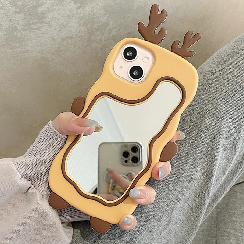 Cartoon Christmas New Year Gifts 3D Elk Phone Case For Funda iPhone 14 13 12 11 Pro Max 14 Plus Shockproof Soft Silicone Cover
Cartoon Christmas New Year Gifts 3D Elk Phone Case For Funda iPhone 14 13 12 11 Pro Max 14 Plus Shockproof Soft Silicone Cover