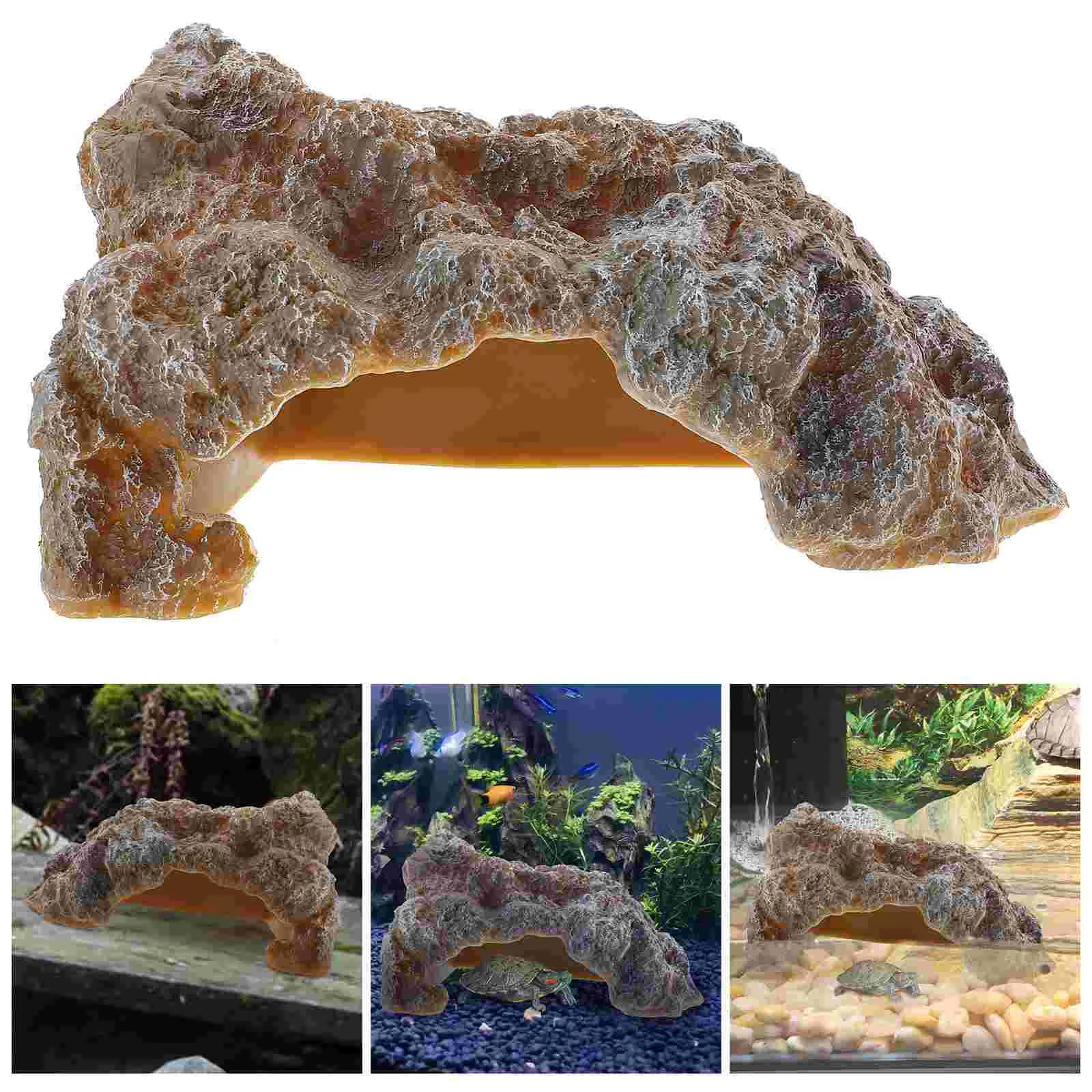 Turtle Terrace Climbing Platform Reptiles Cave Shape Toy Resin Artificial Rest Basking Sunning Frog Decor
Turtle Terrace Climbing Platform Reptiles Cave Shape Toy Resin Artificial Rest Basking Sunning Frog Decor