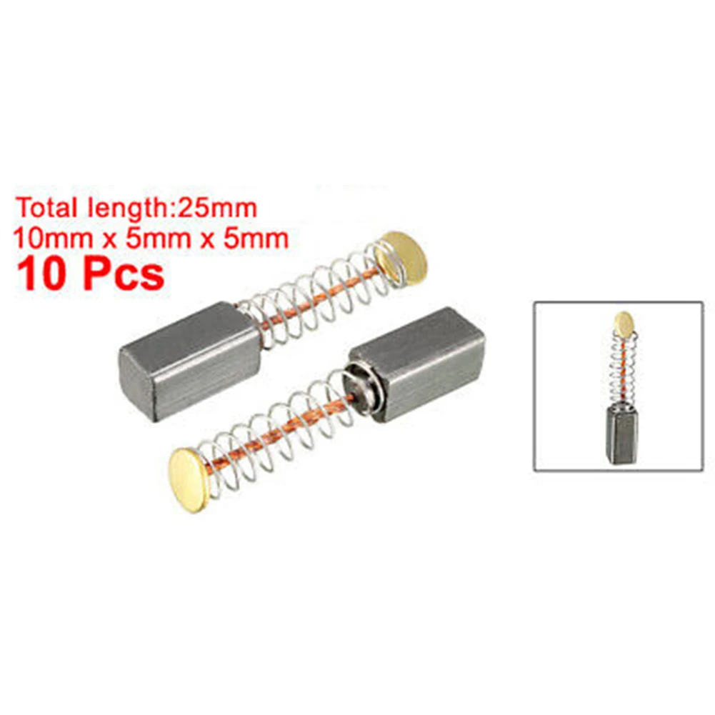 10pcs Carbon Brush Carbon 10*5*5mm 10pcs For Electric Motors Replacement Parts Carbon Brushes For Electric Motors
10pcs Carbon Brush Carbon 10*5*5mm 10pcs For Electric Motors Replacement Parts Carbon Brushes For Electric Motors