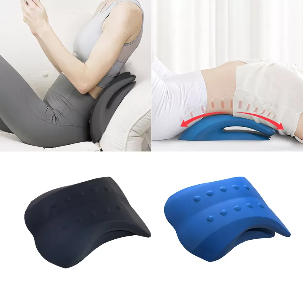 NEW2022 Foam Back Traction Lumbar Support for Office Cramping Lower Back Pain Stretcher Deck Herniated Disc Decompressor Relief
NEW2022 Foam Back Traction Lumbar Support for Office Cramping Lower Back Pain Stretcher Deck Herniated Disc Decompressor Relief