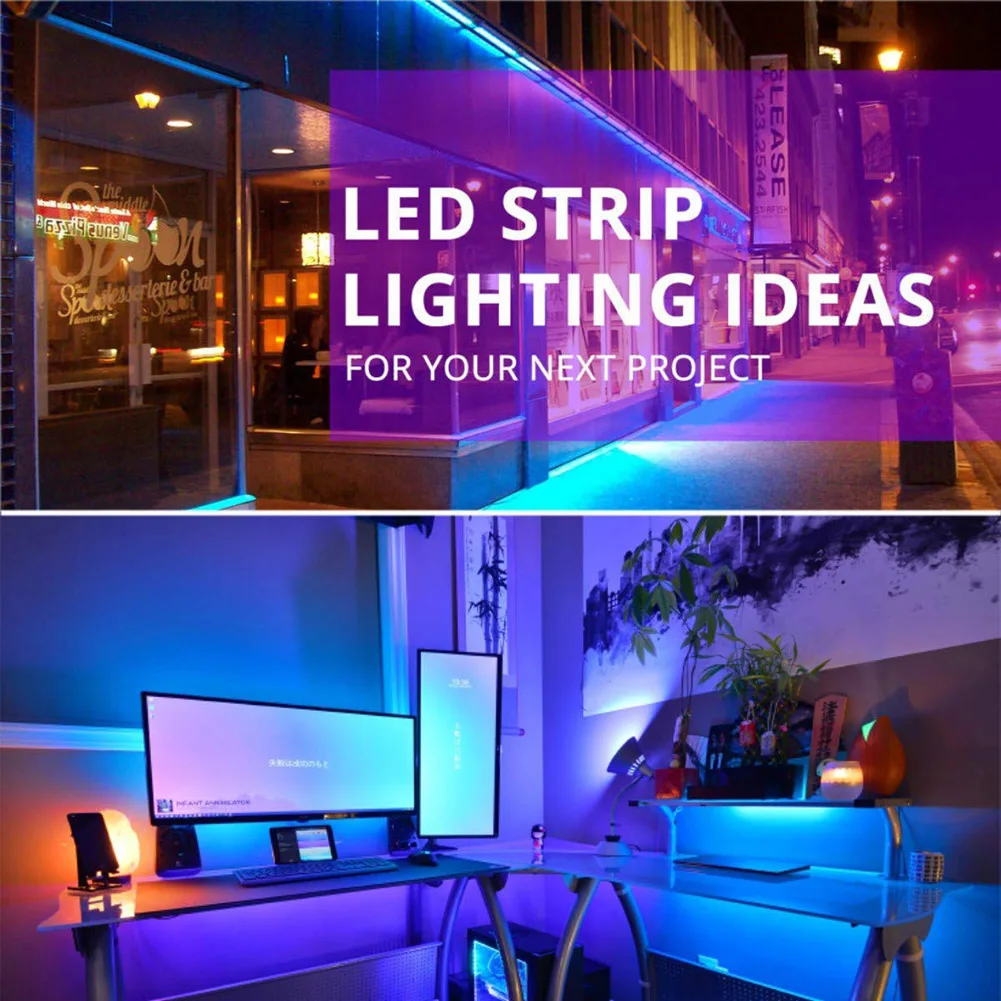 5V USB LED RGB Strip Light Practical Durable Multi-functional Color Change Voice Control Flexible Music Lamp Tape
5V USB LED RGB Strip Light Practical Durable Multi-functional Color Change Voice Control Flexible Music Lamp Tape