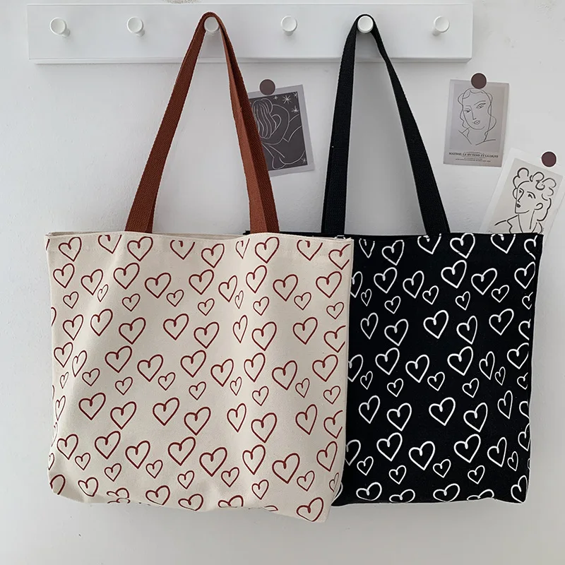 Canvas Large Women Shoulder Shopper Bag Eco Cotton Cloth Woman Tote Shopping Bags Fabric Female Student Handbag Ladies Book Bag
Canvas Large Women Shoulder Shopper Bag Eco Cotton Cloth Woman Tote Shopping Bags Fabric Female Student Handbag Ladies Book Bag
