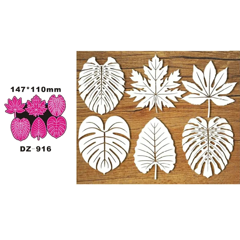 Новые металлические Вырубные штампы с листьями для рукоделия, скрапбукинга, альбома, декоративное тиснение, ручная работа
Новые металлические Вырубные штампы с листьями для рукоделия, скрапбукинга, альбома, декоративное тиснение, ручная работа