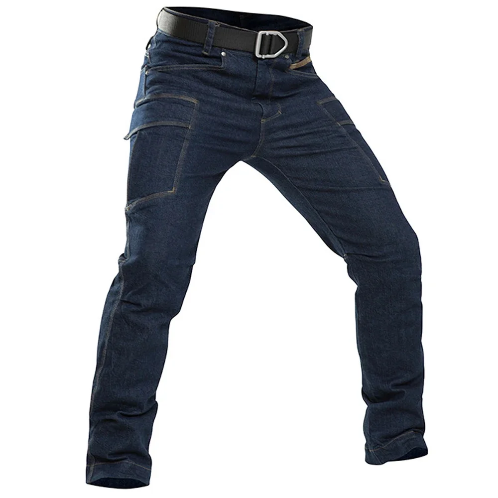 Брюки-карго мужские тактические из денима, Стрейчевые повседневные боевые армейские ковбойские штаны с несколькими карманами, рабочая одежда в стиле милитари
Брюки-карго мужские тактические из денима, Стрейчевые повседневные боевые армейские ковбойские штаны с несколькими карманами, рабочая одежда в стиле милитари