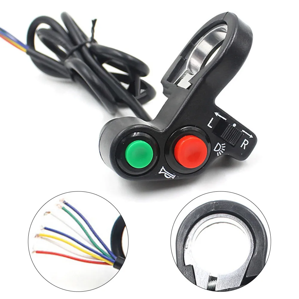 Power Switch Switch Cable Headlight Switch Nanke Modified Switch Scooter Electric Three-function Turn Signal Horn Brand New
Power Switch Switch Cable Headlight Switch Nanke Modified Switch Scooter Electric Three-function Turn Signal Horn Brand New